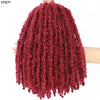 14 12 inch Butterfly Faux Locs Crochet Hair Braids Pre looped Distressed Goddess Butterfly Soft Locs Crochets Braids Cheveux Lok