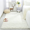 Fluffy Bedroom Rug Carpet Shaggy Fuzzy Rugs for Bedroom Thick Black Area Rugs for Living Room Rugs  for Girls Boys