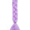 S-noilite Box Braiding Hair Pre Stretched Ombre Jumbo Braids Synthetic Braiding Hair Red Pink Blue Gray 24 Inch Hair Extensions