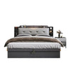 Minimalist Modern Full Bedroom Set Design Dresser Comfy Storage Double Bedroom Set Elegant Black Letto Matrimoniale Furniture
