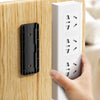 Toocki 1/3 Pcs Power Strip Holder Wall-hanging Plug Punch-Free Fixer Socket Mount Self-Adhesive Cable Wire Organizer For Office