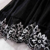 Short Sexy Deep V Women's Nightgown Embroidered Dress Fashions Pajamas Free Thong Night Sleepwear Suspender Baby Doll Lingerie