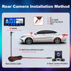 CAIXI 10.26" 4/8 Core Android 14 Wireless Carplay & Android Auto Car Radio   Multimedia Player Autoraido GPS Navigation Rearview