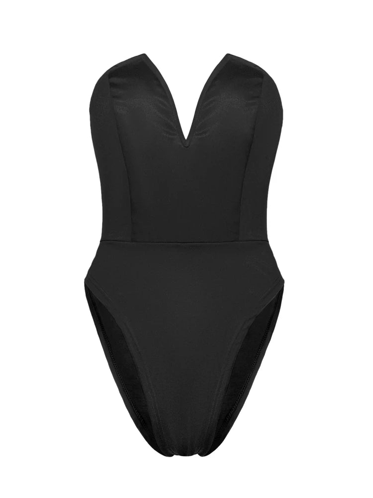 Jumpsuit Women Short Bodysuit smooth monkeys Lingerie Elegant Party overalls luxury Sexy Evening Dresses open back Off Shoulder