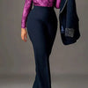2 Pieces Women's Sets Autumn Winter Long Sleeve Pearl Blazers Suit Tops And Pants Suits Two Piece Set Tracksuit Outfit 2025