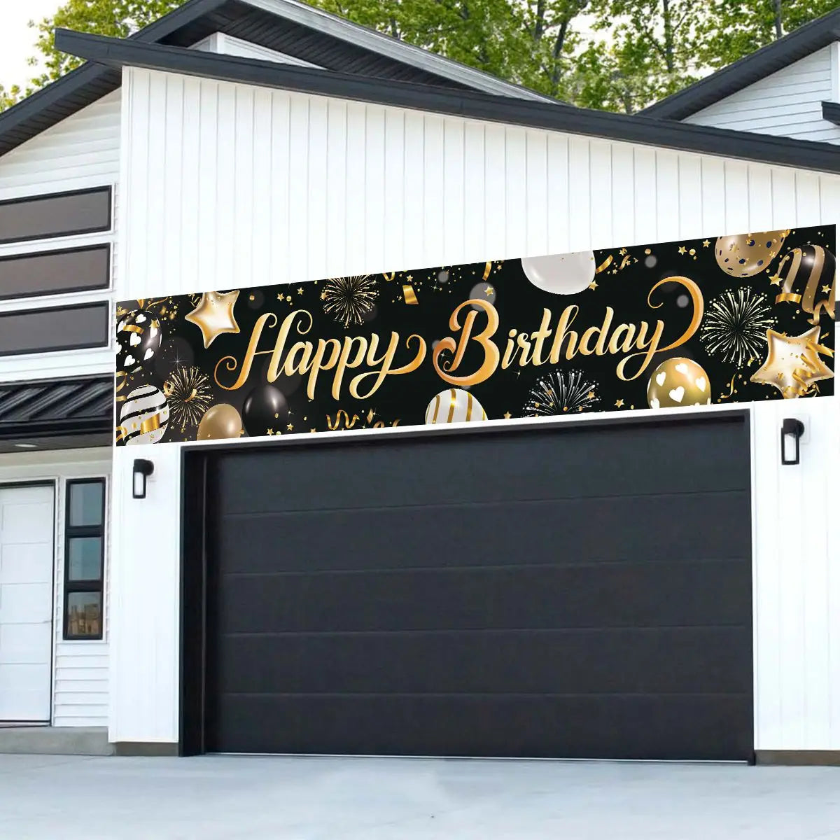 Happy Birthday Banner Birthday Party Decoration Kids Boys Girl Baby Shower Decoration Bunting Garland Banners Flags Anniversary