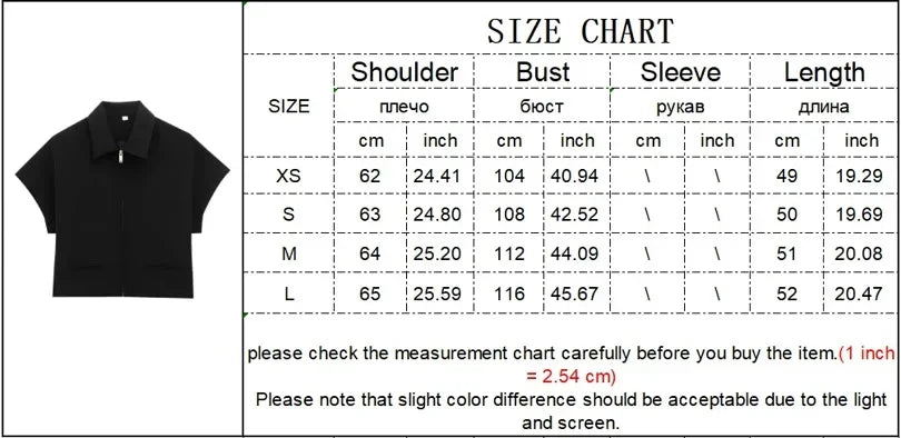 MUJER Women's Cropped Jacket Short Sleeve Varsity Jackets for Women Summer Zip up New in Coats and Jackets Holiday Outerwears