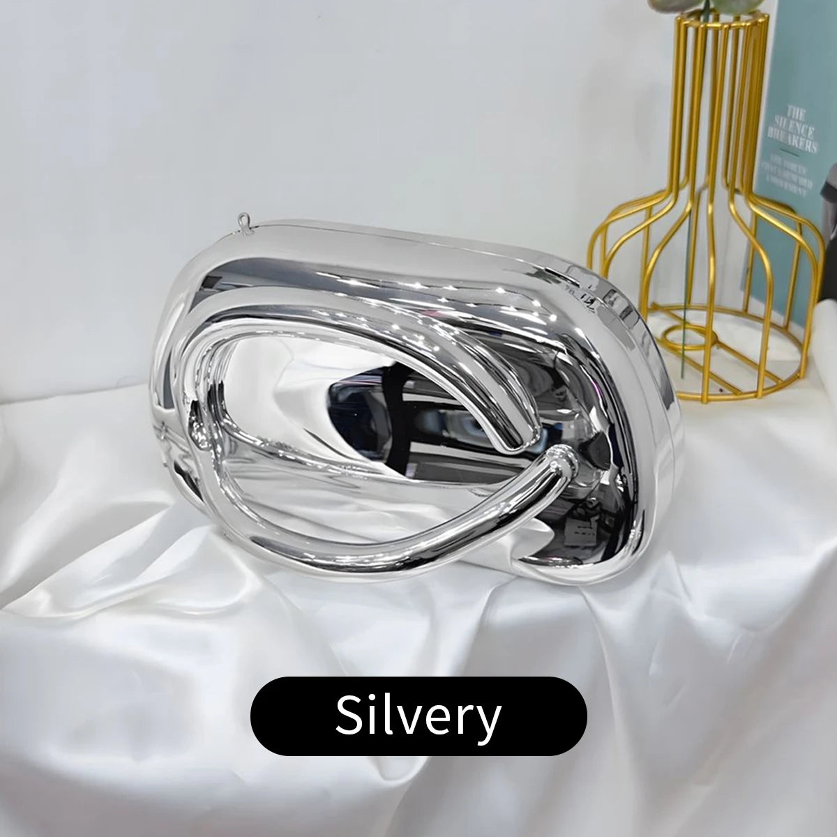 Fashion Elegant Metal Closure Box Shaped Crossbody Bags Women Evening Bags Wedding Mini Ladies Wallet Party Cute Purse ClutchBag