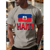Haiti Football T Shirts Men's Sports T-shirts Haitian Flag Street Oversized Tops Unisex Casual Graphic Tees Tops Y2k Mens Gifts