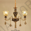 Chandelier Living Room Grand Luxury Crystal Lamp Dining Room Bedroom Decoration French Retro Chandelier Lighting Fixtures