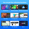 CarAiBOX CarPlay Ai Box Qualcomm 6125 8-Core CPU Android 13.0 System Wireless CarPlay Android auto Built-in Google Play Store