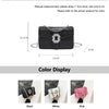 Crocodile Embossed Shoulder Bags For Women Flap PU Leather Fashion Rhinestone Decor Small Square Crossbody Bag Designer Handbag