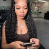 40 50 Inch Water Wave Curly Lace Front Wigs 13x4 13x6 HD Deep Wave Lace Frontal Wig 7x5 Glueless Human Hair Wigs For Women 300%
