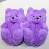 Highland Cow Fashion Bear Plush Slippers Women Men House Animals Soft Shoes Christmas Slipper Adults Indoor Shoes
