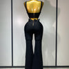 Women Sexy Bandage Crop Top Pant Set Evening Party Club Luxury Birthday High Street Fashion Elegant Luxury Birthday Outfit ﻿