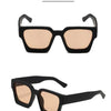 White glasses, women's and men's sunglasses, summer sunshade, windproof, and color changing glasses