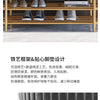 Shoes Rack with Soft Velvet Seat Cushion Shoe Bench Storage Entrance Living Room Furniture Space Saving