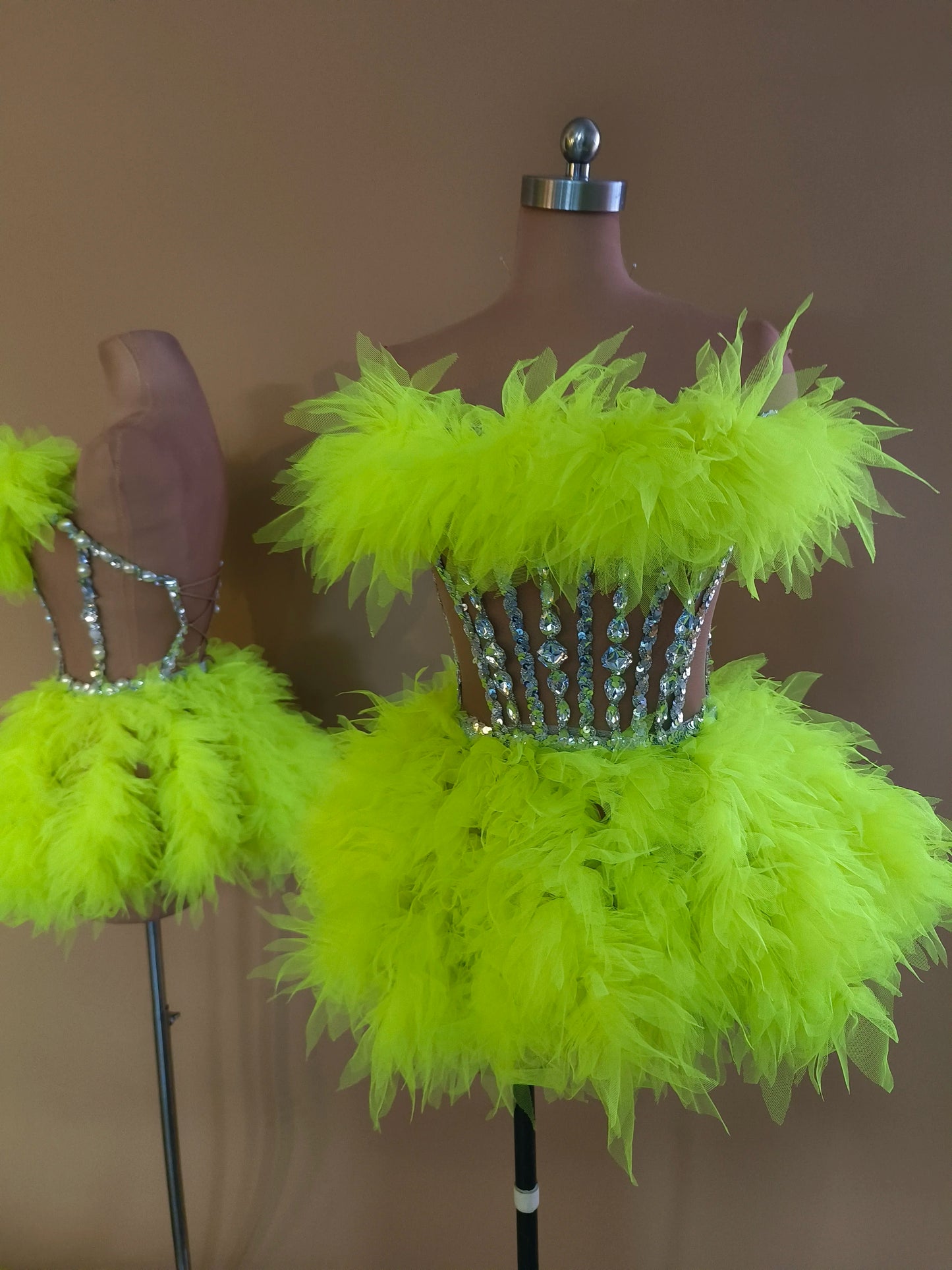 Ensemble haut et jupe sexy en dentelle, robe rose tendance, fête d'anniversaire, club dragqueen 303, performance  Y001