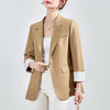 HIGH QUALITY Fashion 2020 Design Blazer Jacket Women's Green Black Blue Solid Tops For Office Lady Wear Size S-4XL