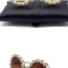 Pearl Round Sunglasses Women Small Frame Oval Vintage Sunglasses Luxury Brand Designer Elegant Retro Steampunk Sunglasses Men