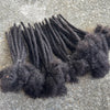 6 Inches Dreadlock Extensions Human Hair 0.6cm Width Full Handmade Loc Extensions Crochet Hair Human Hair for Man Women