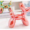 21cm Big Size Ceramic Balloon Dog Abstract Ornament Creative Sculpture Study Room Statue Home Office Accessories Decoration
