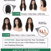 Bob Wig Human Hair 13X4 Lace Front Wig 180% Density Short Straight Frontal Bob Wig Transparent Lace Pre Plucked With Baby Hair