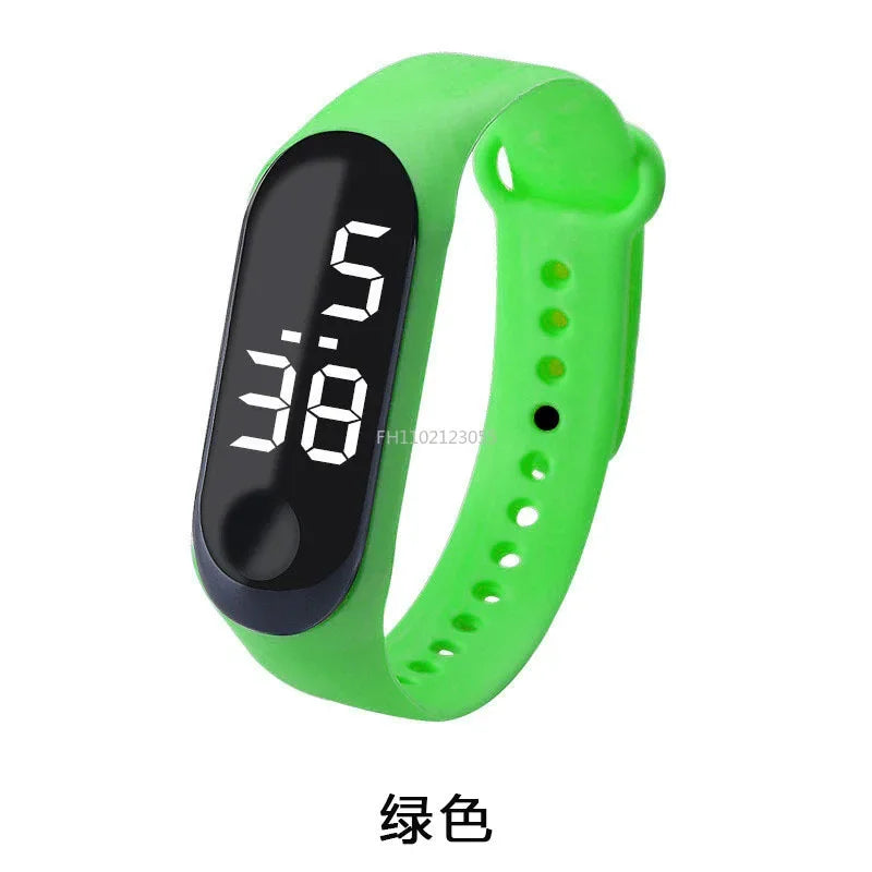 LED Digital Watch Men Women Casual Fashion Sport Girls Bracelet Boys Watches Electronic Silicone Wrist Watch for Children Kids