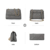 Mobile Phone Shoulder Bag Women's Quilted Handbag Crossbody Bags Vegan Leather Shoulder Bag with Card Slot Adjustable Removable