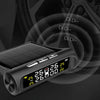 E-ACE Solar Power TPMS Car Tire Pressure Alarm Monitor System Auto Security Alarm Systems Tyre Pressure Temperature Warning