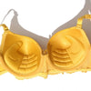 Beauwear Lace Trim Underwire Bra for Women Full Cup Molded Cup Bra Push Up Lingerie
