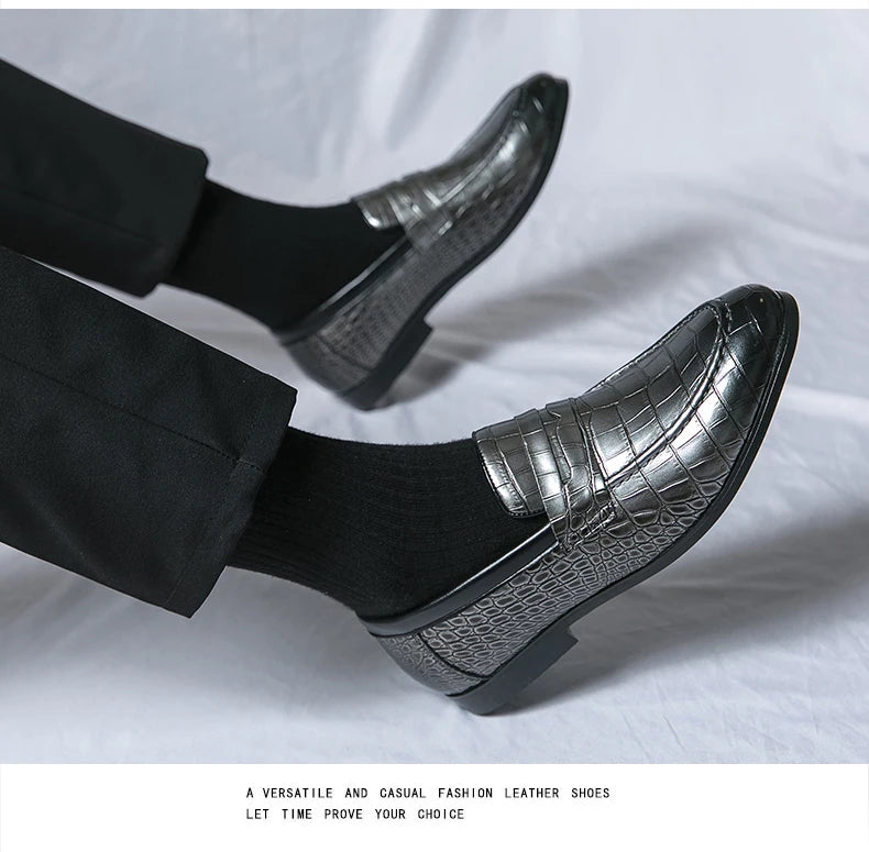 High Quality Leather Shoes Men British Style Wedding Business Brogue Shoes For Men Size 48 Men's Dress Shoes Formal Leather Male