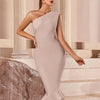Elegant Bandage Dress Luxury Party Evening Club Night Cocktail Modest Holiday Bodcyon Celebrity Woman Clothes High Quality