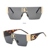New 2024 Luxury Designer Square Sunglasses Women Fashion Trendy Punk Sun Glasses Ladies Gradient Shades Eyewear Oculos UV400