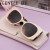 Oversized Cat Eye Sunglasses Women 2024 Luxury Brand Designer Punk Round Sun Glasses For Ladies Trendy Big Frame Eyewear UV400