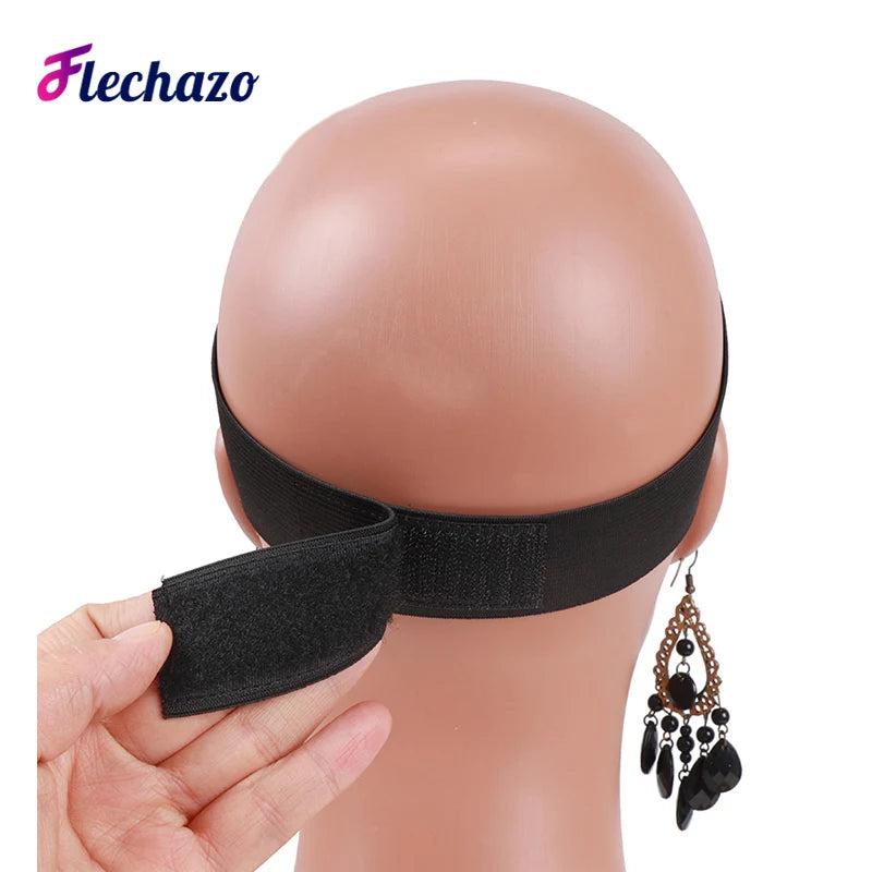 Elastic Band For Wig 10Pcs Babys Hair Edges Wrap Wig Band Lace Melting Band Adjustable Lace Wig Melt Bands Wig Accessories