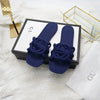 2025 Summer New Women's Slippers Fashion Versatile Holiday Outing One Word Flat Slippers