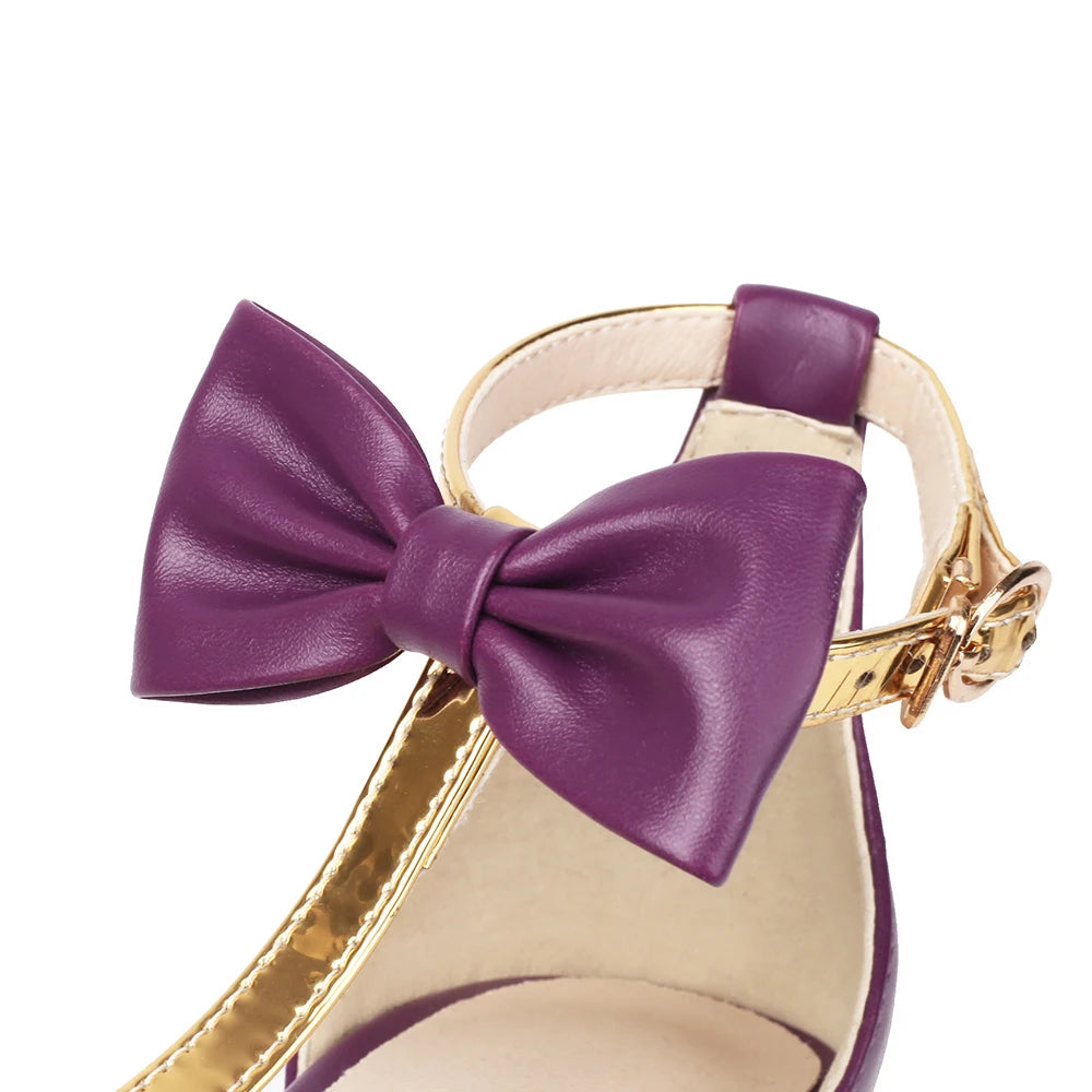 New Design Luxury Glod Purple Stilettos Pointed Toe T-strap High Heels Women Sandals Summer Party Dress Prom Shoes Pumps 2024