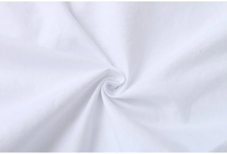 Women Cotton Embroidery Loose Long White Shirts 2025 Spring Autumn New Casual Office Lady Blouse Female Top Loose shirt