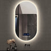 Bathroom Smart Makeup LED Mirror Adjustable light With Bluetooth Speaker Anti-Fog Human Body Induction Hotel Decoration Mirror
