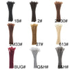 Synthetic 8Inch Handmade Dreadlocks 10strands Locs Hip-Hop Style Braids Hair Extension Crochet Hair for Men Women