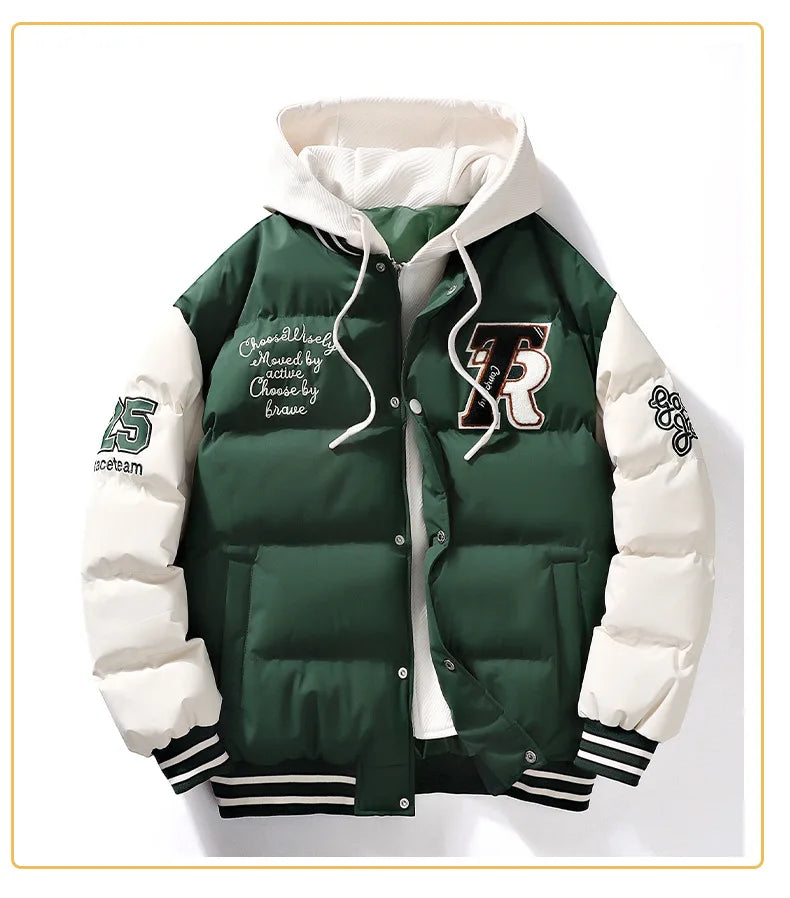2023 Winter New High Quality Cotton-padded Jacket Men's Women's Large Street Clothing Cotton-padded Jacket Men's Coat Clothing