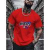 【New Arrival】Men Haiti 2026 Soccer Fan T-Shirt Red Short Sleeve Crewneck Tee Haitian Football Flag Inspired Tops