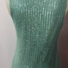 Women's Summer New Item Solid Color Fashion Sequin Light Mature Sexy V-neck Sleeveless Camisole Vest Pullover Top