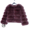 Maomaokong 2025 Natural Real Fox Fur Coat Women Winter Warm Luxury Fur Jacket Detachable Long Sleeves Female Vest Furry Coats