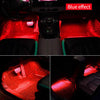 Neon LED Car Interior Ambient Foot Strip Light Accessories Back light Remote App Music Control Auto Decorative Atmosphere Lamp
