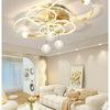 Modern Minimalist LED Ceiling Light Personalized Creative Ring Living Room Lights Gold Atmosphere Bedroom Study Chandelier