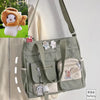 Nylon Waterproof Canvas Women Handbags Shoulder Bag Japanese Ladies Messenger Bag Student School Crossbody Bags for Girl Satchel