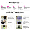 Handmade Permanent Locs Thickness Dreadlock Extensions Soft 100% Human Hair Locs Extensions Natural Black For Women Men Full