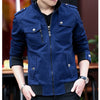 mens cargo jackets New Fashion bomber jacket mens wear simple British style Warm Windproof Jacket and coat baseball jacket male